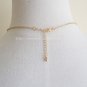 Geometric Pearl Gold Chain Japanese Style Necklace