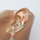 Fairy Mermaid Green Ear Clips Set