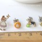 Alice IN Wonderland Stud Earrings Set