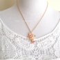 alilor Moon Kettle Incarnations Tie Badge Gold Chain Necklace
