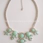 Cute Charm Statement Bib Collar Necklace