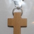 Wooden Cross Necklace