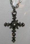 Fancy Cross Necklace