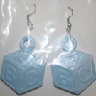 Baby Blocks Ear Rings