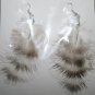 Peacock Feather Ear Rings 6