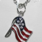 American Flag Necklace