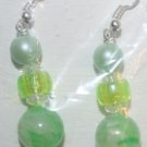 Elegant 91 (3 Green) Shaded Ear Rings