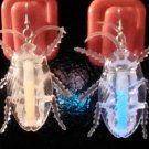 Glow n the Dark COCKROACH Ear Rings
