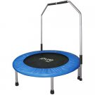 Pure Fun 40"-Inch Mini Trampoline with Hand Rail 9005MTH New Capacity: 250lbs