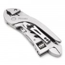 Piranha Survival Multi-functional Wrench Jaw Screwdriver Pliers Knife Tools 2015