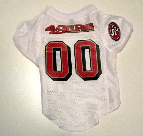 San Francisco 49ers Pet Dog Football Jersey Premium Gift XL