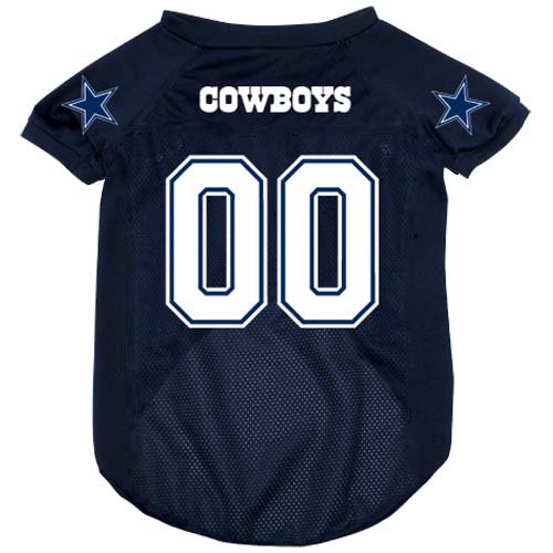 Dallas Cowboys Pet Dog Football Jersey Medium
