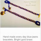 Irish Linen Bracelet Choice of Cord Colors and Size $39
