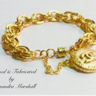 Chainmaille 7" Designer Style Charm Bracelet $42