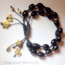 Artisan Knotted Black Coal Bracelet $29.