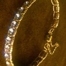 Swarovski Crystal & 24K Gold Plated Stacking Bracelet