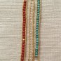 Women's Coral, Crystal, Or Turquoise Gemstone Wrap Style Bracelet