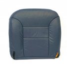 95 96 97 98 GMC Sierra 1500 Z71 SLT SLE Driver Bottom Leather Seat Cover Blue