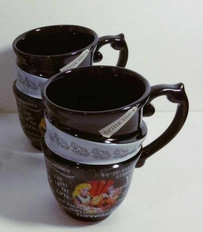 alice in wonderland tea cup set