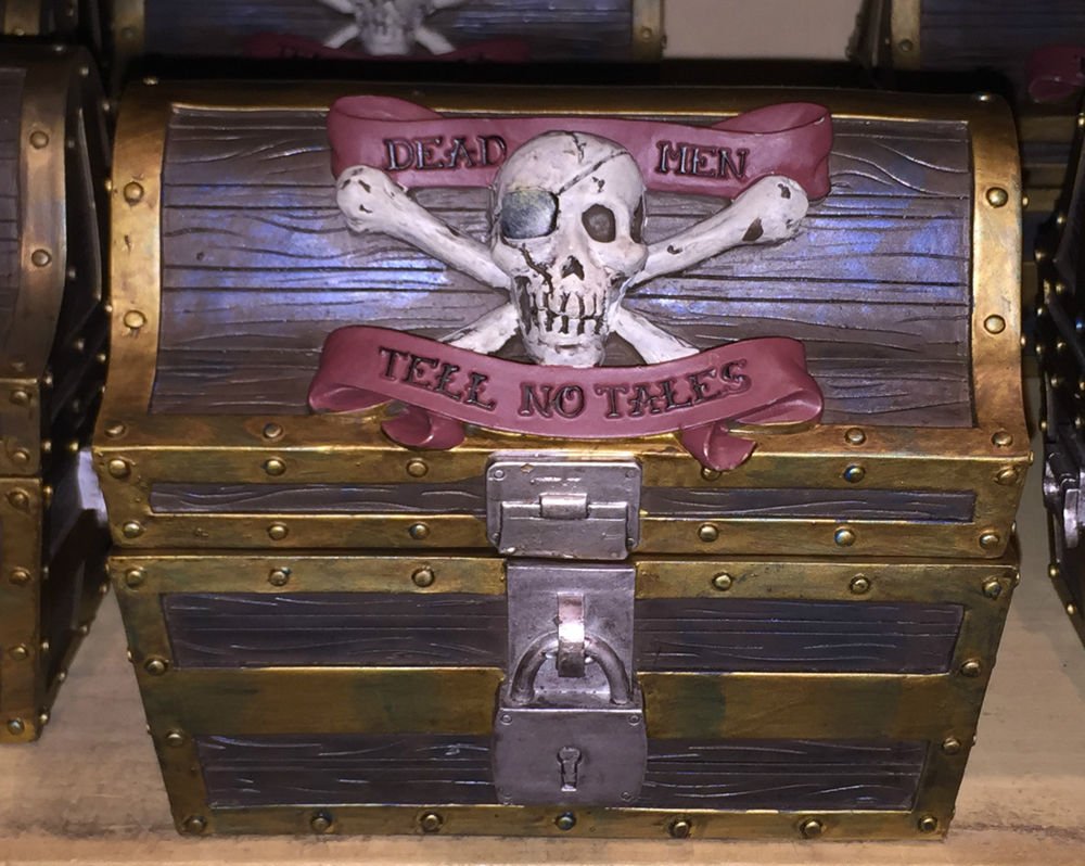 9. Ship and Treasure Chest Pirate Chest Tattoo - wide 8