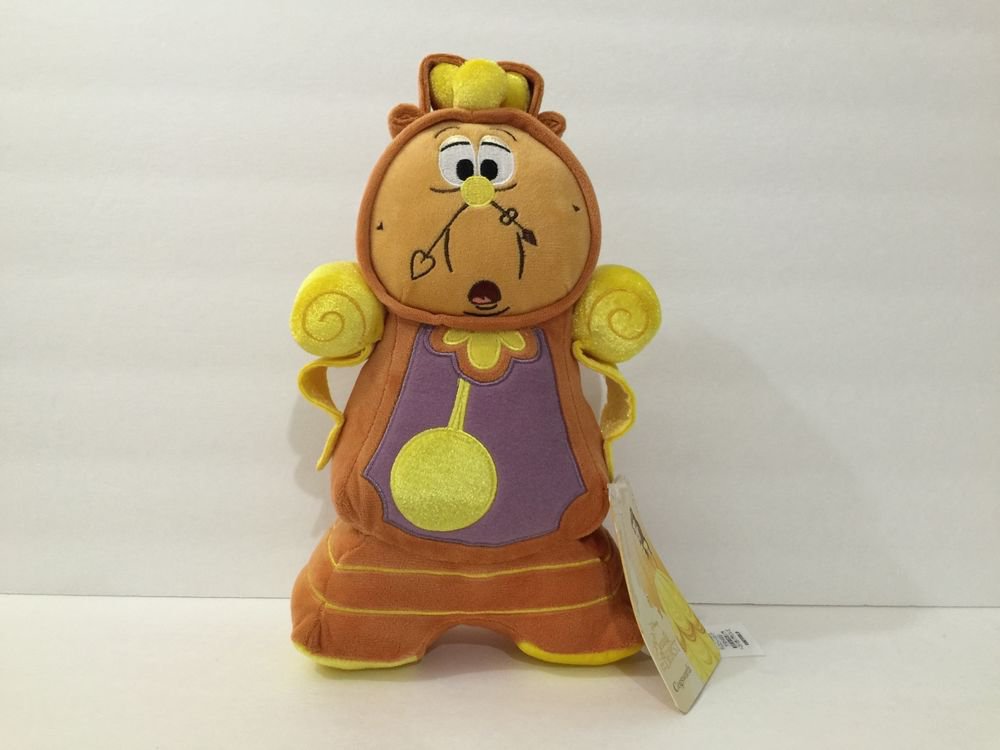 beauty and the beast clock toy