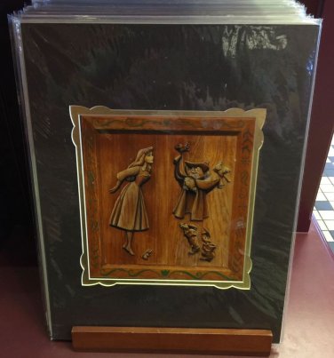 Disney Parks Briar Rose, Owl, Rabbits, and Birds Print by Joe Yakovetic NEW