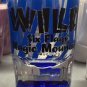 Six Flags Magic Mountain Blue Wild Clear Shot Glass New