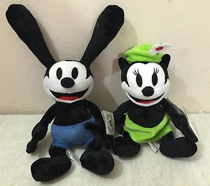 Disney Parks Oswald the Lucky Rabbit and Ortensia Plush Doll 9