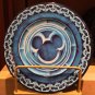Disney Parks Iconic Mickey Mouse Decorative Rim 7" Desert Plate New