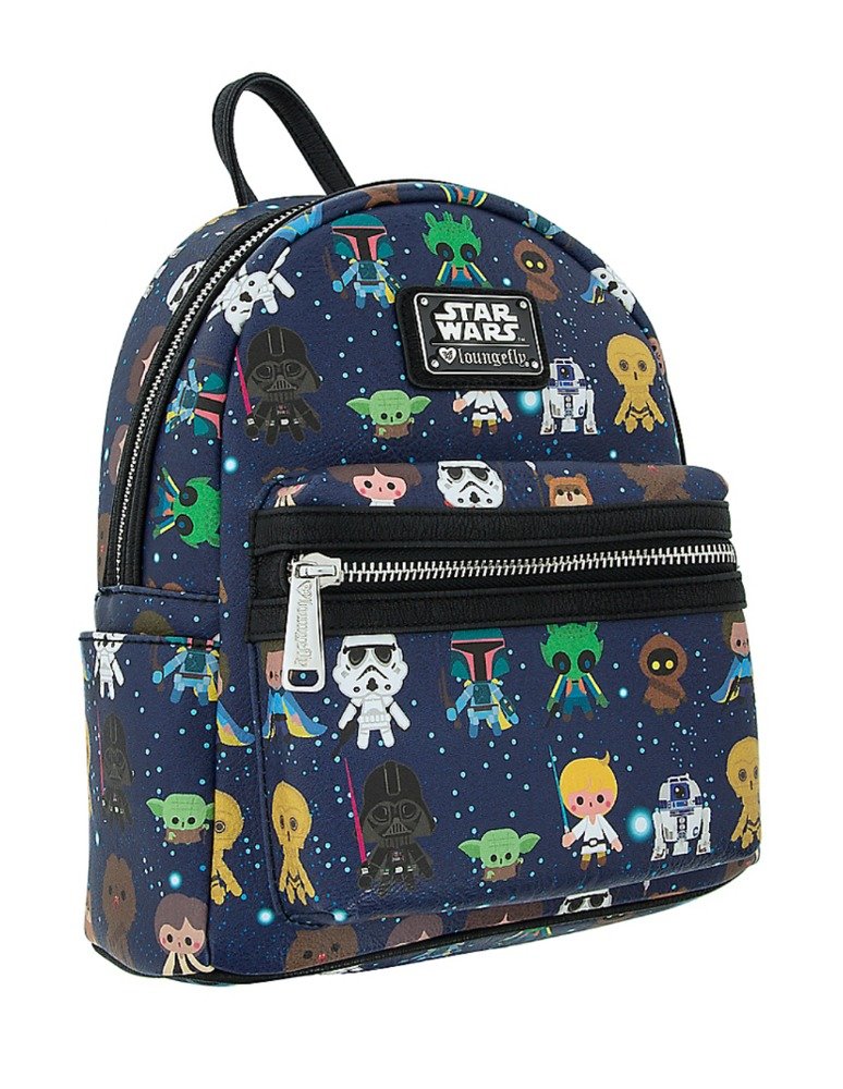DISNEY PARKS EXCLUSIVE MINI CUTIES STAR WARS BACKPACK BY LOUNGEFLY NEW