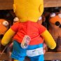 Universal Studios Exclusive The Simpson Bart Simpson 13" Plush Doll New with Tag