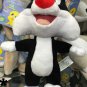Six Flags Magic Mountain Looney Tunes Sylvester Cat 14" Baby Plush New