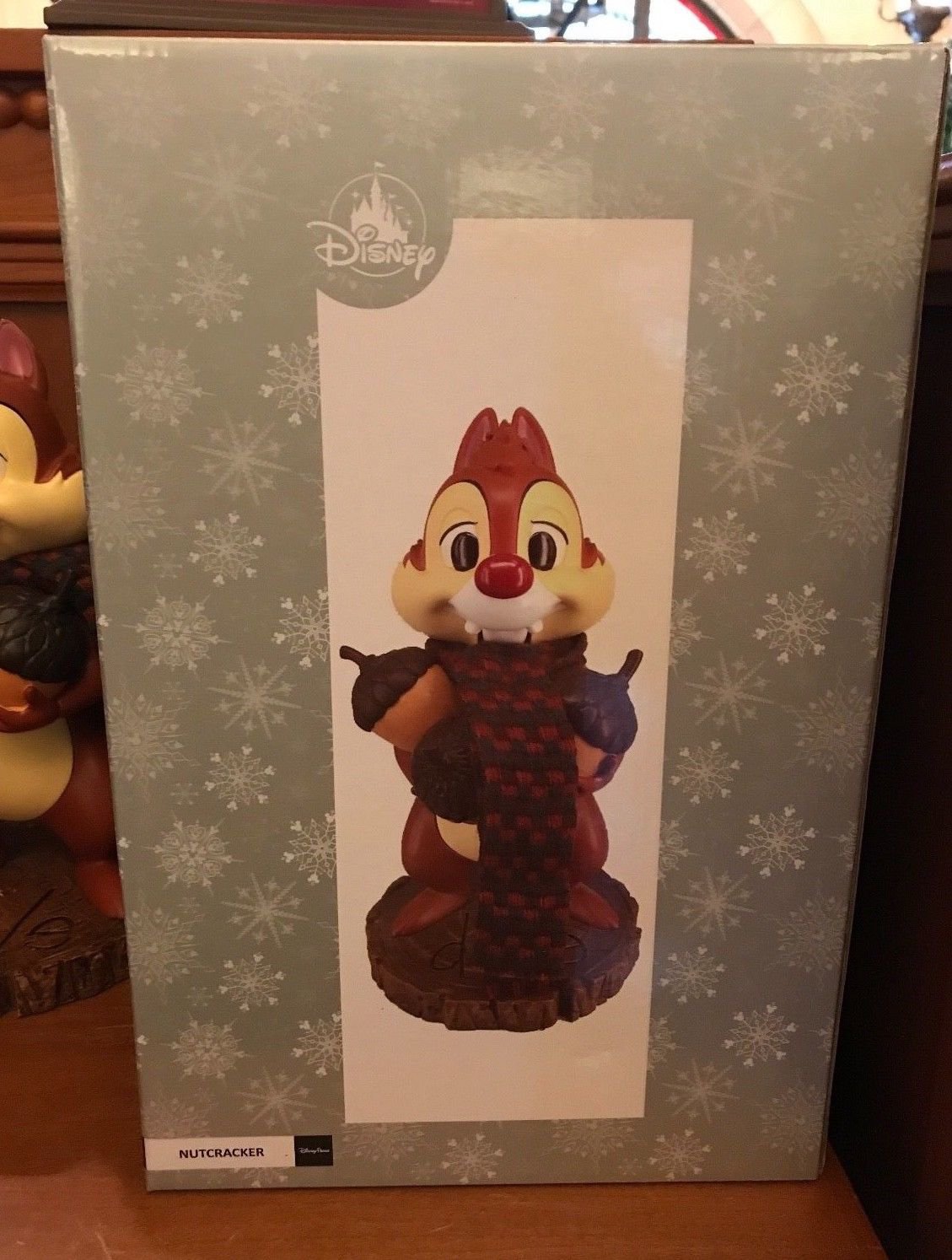 Disney Parks Exclusive Christmas Nutcracker Chip & Dale Set New With Box