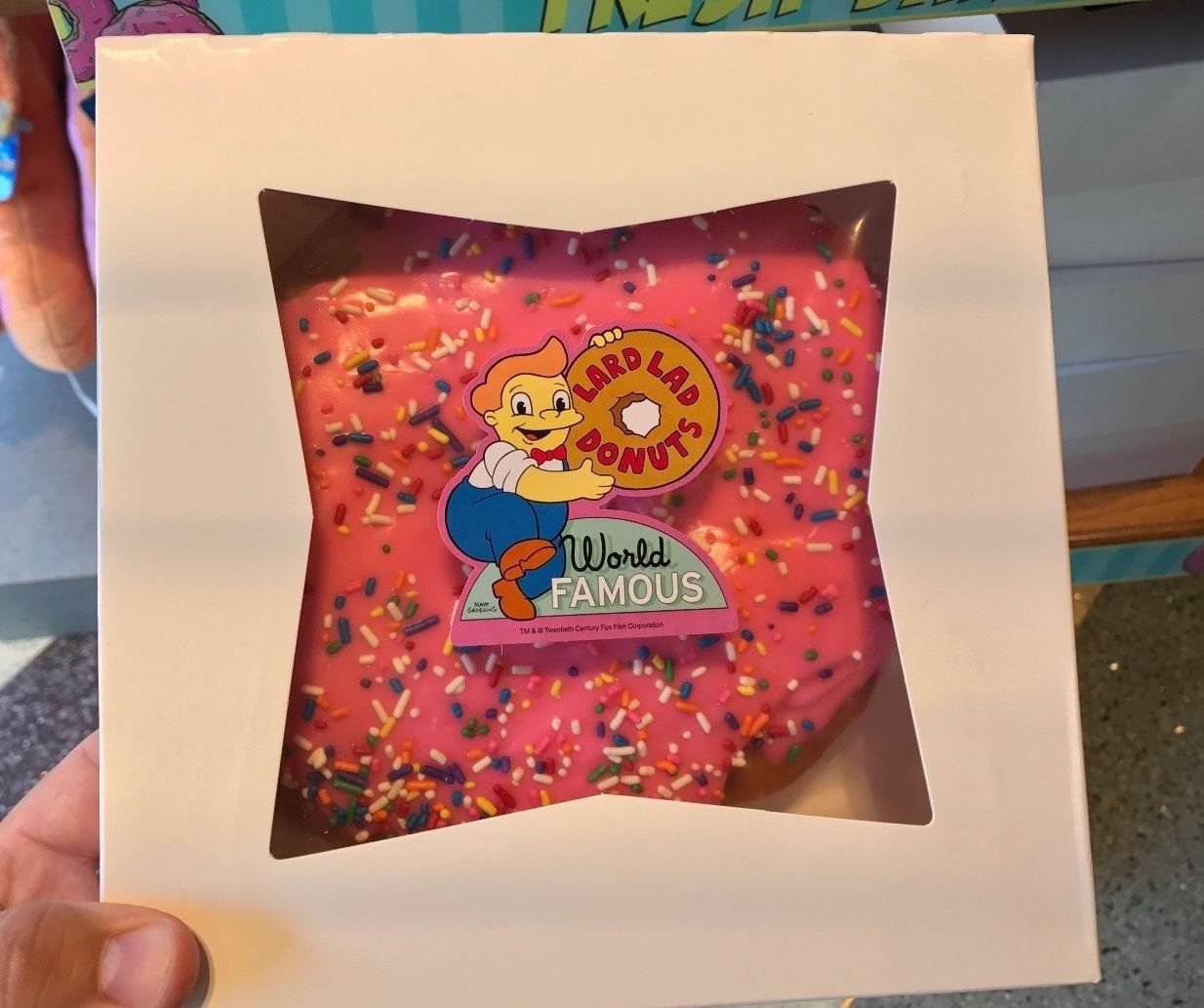 Universal Studios Exclusive The Simpsons Large Donut New