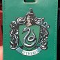 UNIVERSAL STUDIOS EXCLUSIVE HARRY POTTER SLYTHERIN FAUX LEATHER LUGGAGE TAG