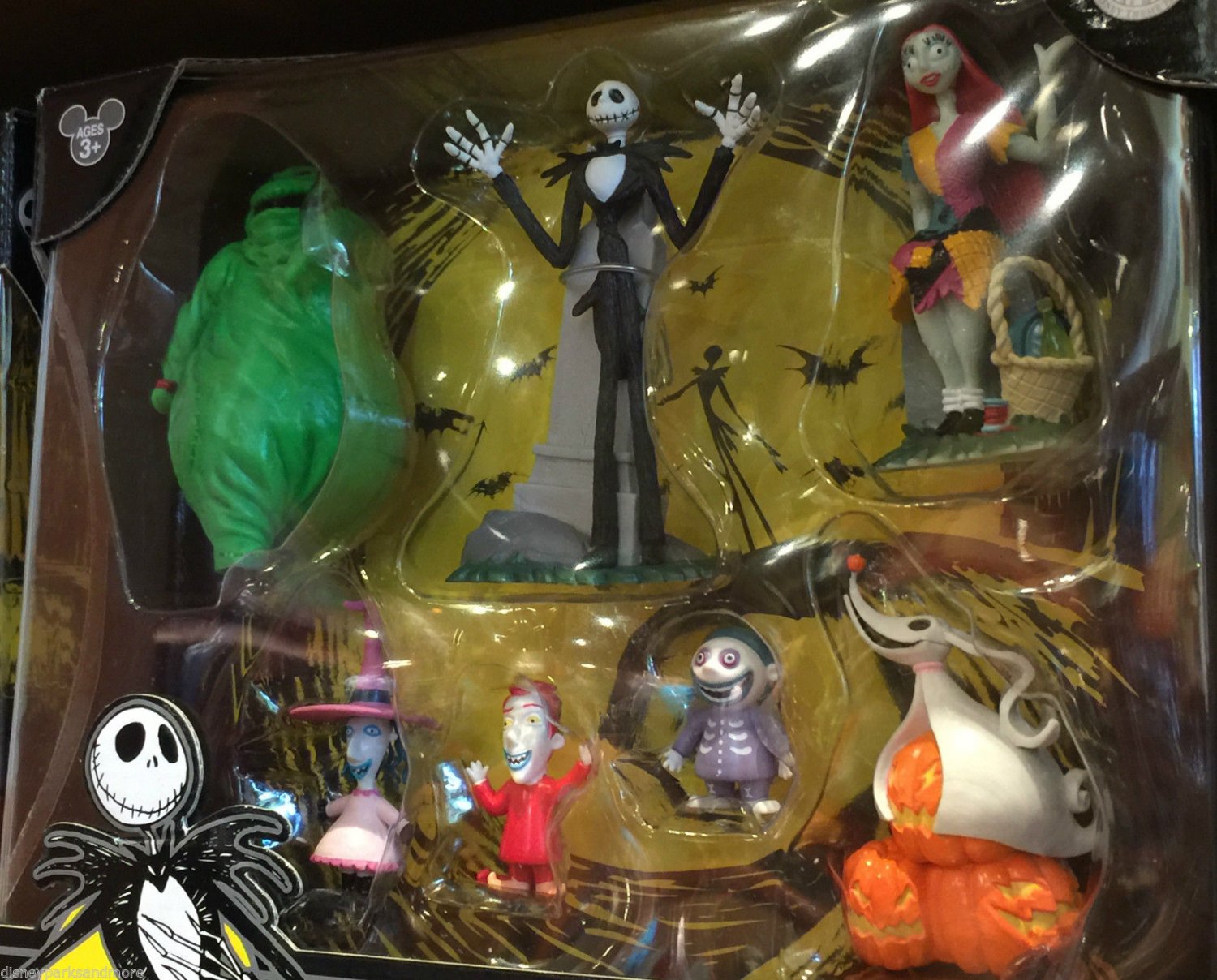 Disney Park Exclusive Nightmare Before Christmas Collectible Figures ...