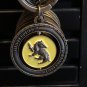 Universal Studios Wizarding World Harry Potter Hufflepuff Metal Keychain New*