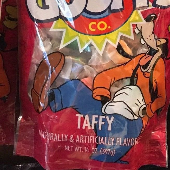 Disney Parks Goofy's Candy Company Taffy Bag 14oz (397g) New