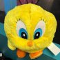 Six Flags Magic Mountain Looney Tunes Extra Fluffy Round Tweety Bird Plush New