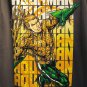 Six Flags Magic Mountain DC Comics Aquaman Mens Shirt Large New