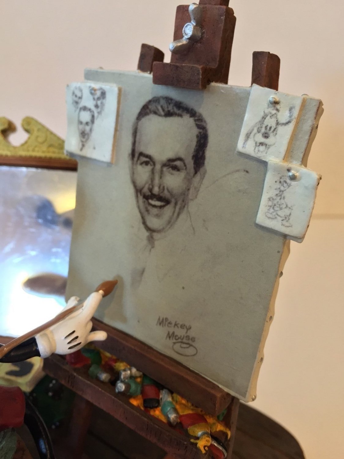 disney self portrait figurine