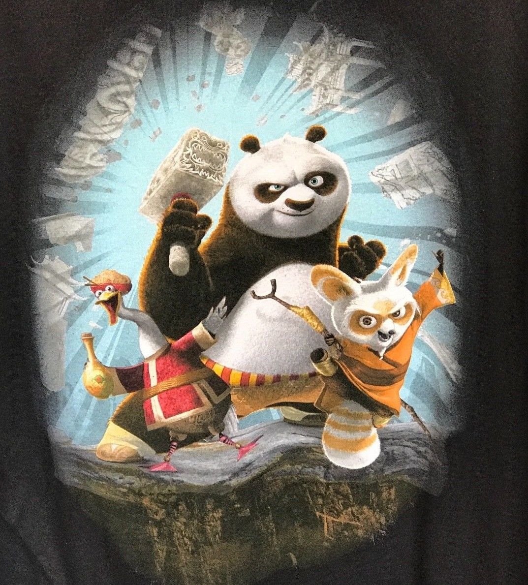 Universal Studios Kung Fu Panda The Emperor's Quest Adult Mens Shirt ...