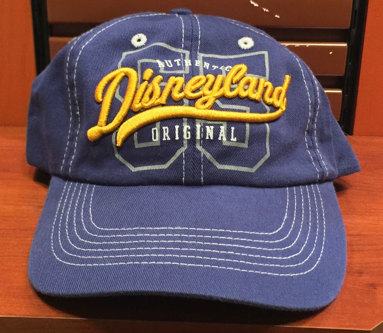 DISNEYLAND RESORT 55 AUTHENTIC DISNEYLAND ORIGINAL BLUE HAT NEW