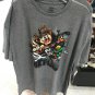 Six Flags Magic Mountain Looney Tunes Burst Gray Shirt XX-Large (New)