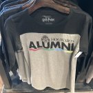UNIVERSAL STUDIOS WIZARDING WORLD HARRY POTTER HOGWARTS ALUMNI RAGLAN SHIRT (S)