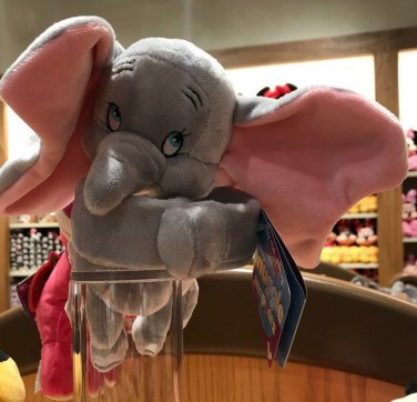DISNEY PARKS DUMBO SNUGGLE SNAPPER PLUSH NEW