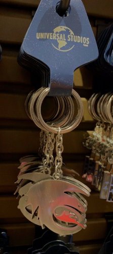 Universal Studios How To Train Your Dragon Metal Keychain New with Tag