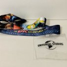 Universal Studios 2019 "The Epic Adventures" Multi Character Lanyard New