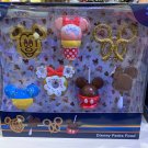 Disney Parks Foods 7 Pcs Mickey Ice Cream Pretzel Chocolate Apple Donut Waffle