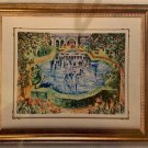 Disney Parks Cinderella's Castle Reflections LE Print by Stephanie Taylor New